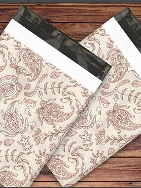 Paisley Poly Mailers (25)